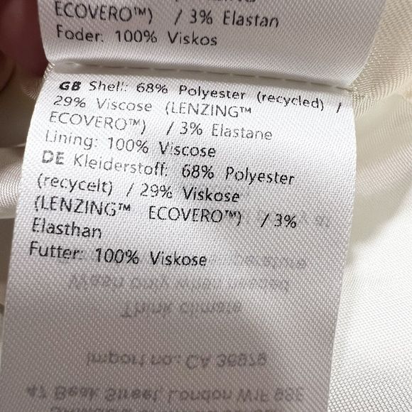 Samsoe Samsoe Haven Blazer Iced Blue NWT Women’s L - Picture 14 of 16